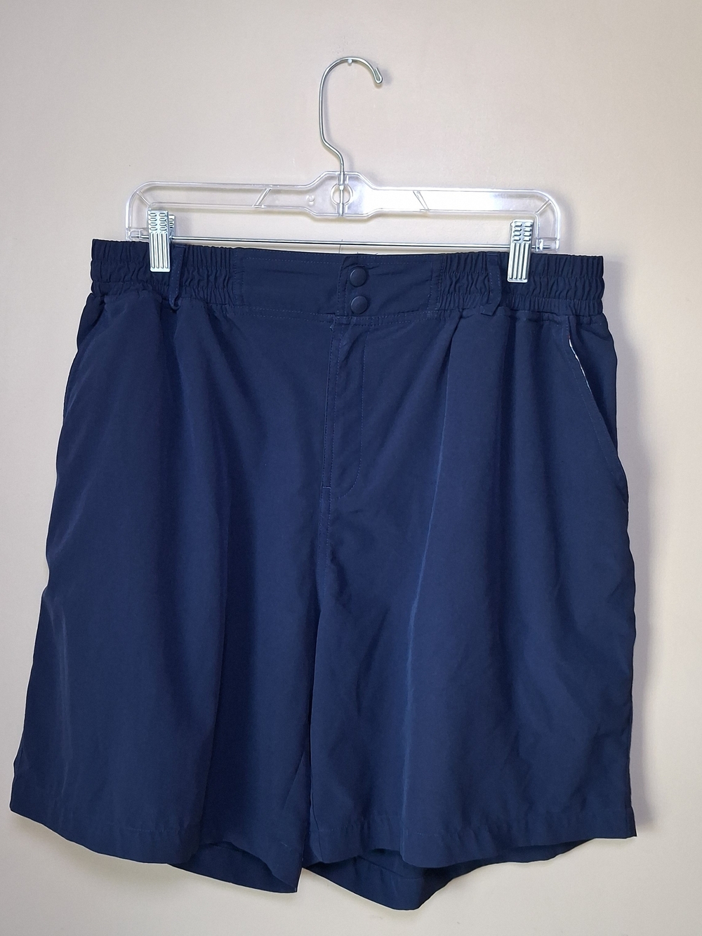 Burlebo Men's Navy Everyday Shorts; Size XL